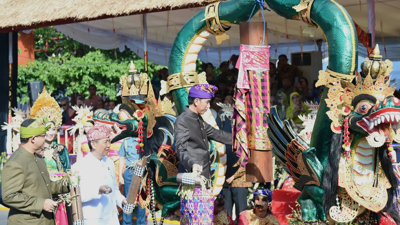 Jokowi di Bali