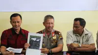 Tersangka mengaku melakukan pembunuhan siswa SMA Taruna Nusantara ini karena terinspirasi film kriminal. (Liputan6.com/Fajar Abrori).