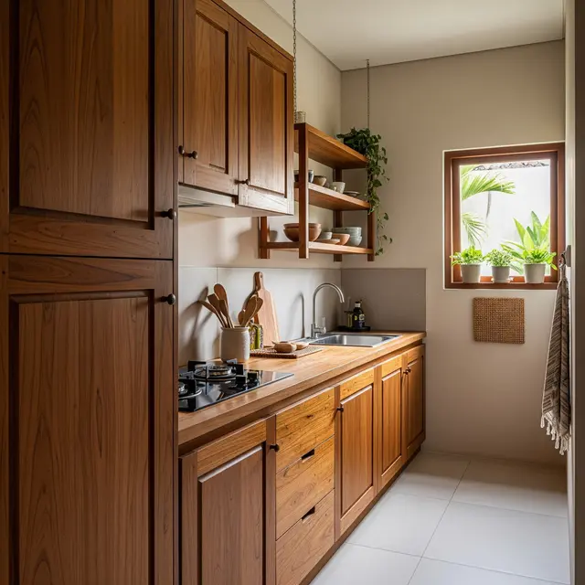 9 Desain Dapur Sempit Memanjang, Solusi Fungsional Hunian Modern