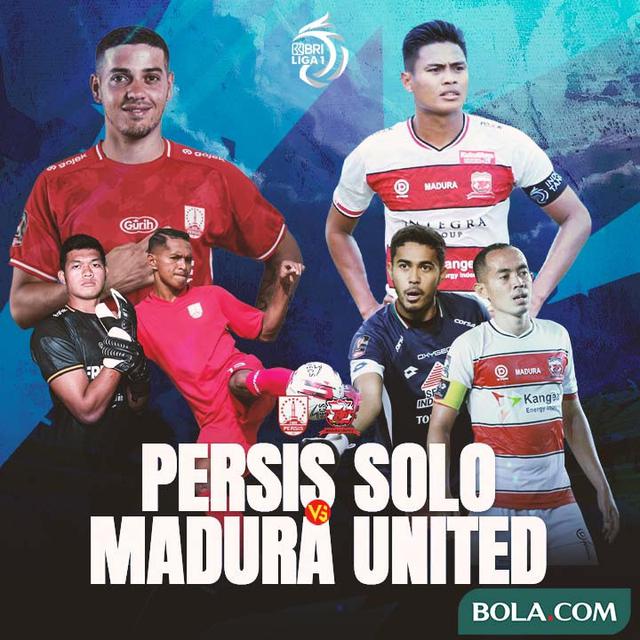 Liga 1 - Duel Antarlini - Persis Solo Vs Madura United