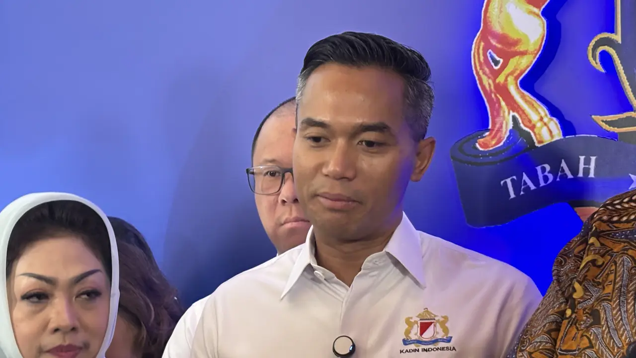 Ketua Umum Kamar Dagang dan Industri (Kadin) Indonesia Period 2024-2029 Anindya Bakrie. (Foto: Liputan6.com/Tira Santia)