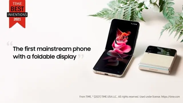 Dukung Produktivitas Generasi Kekinian, Galaxy Z Flip3 5G Dinobatkan Jadi Penemuan Terbaik 2021