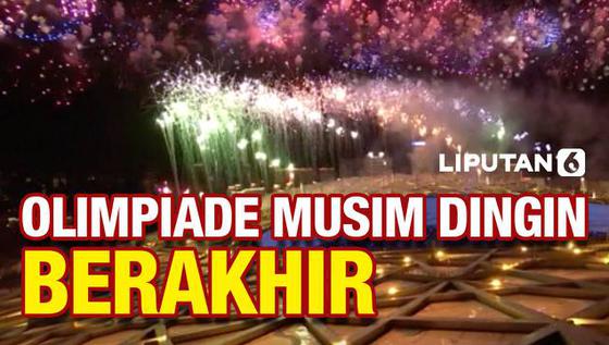 VIDEO: Meriah, Upacara Penutupan Olimpiade Musim Dingin Beijing 2022