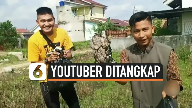 VIDEO: Prank Kantong Daging Isi Sampah, Youtuber Edo Putra Ditangkap Polisi