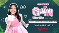 Nonton Gratis Mini Konser Quinn Salman Tiba Tiba di Vidio, Persembahan Spesial untuk Para Penggemar