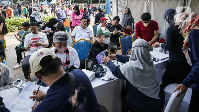Vaksin Booster di Car Free Day