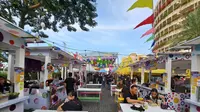 Festival kuliner dan pameran kembali digelar dengan memenuhi protokol kesehatan di Tangcity Mall Kota Tangerang (dok: Pramita)