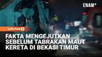 Tabrakan maut dua kereta terjadi di Stasiun Bekasi Timur, Senin (27/4/2026) malam. Insiden ini diduga dipicu kejadian sebelumnya saat sebuah taksi berhenti di tengah lintasan rel hingga tertemper KRL di kawasan dekat Bulak Kapal.