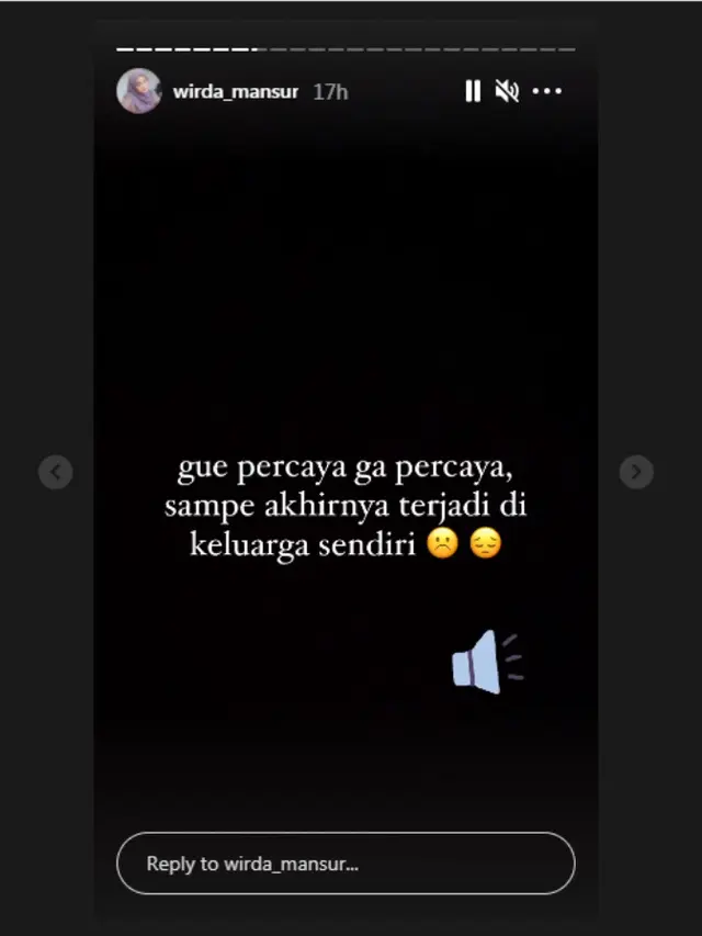 Pesan Wirda Mansur  putri Ustaz Yusuf Mansur agar tak sepelekan virus Corona Covid 19