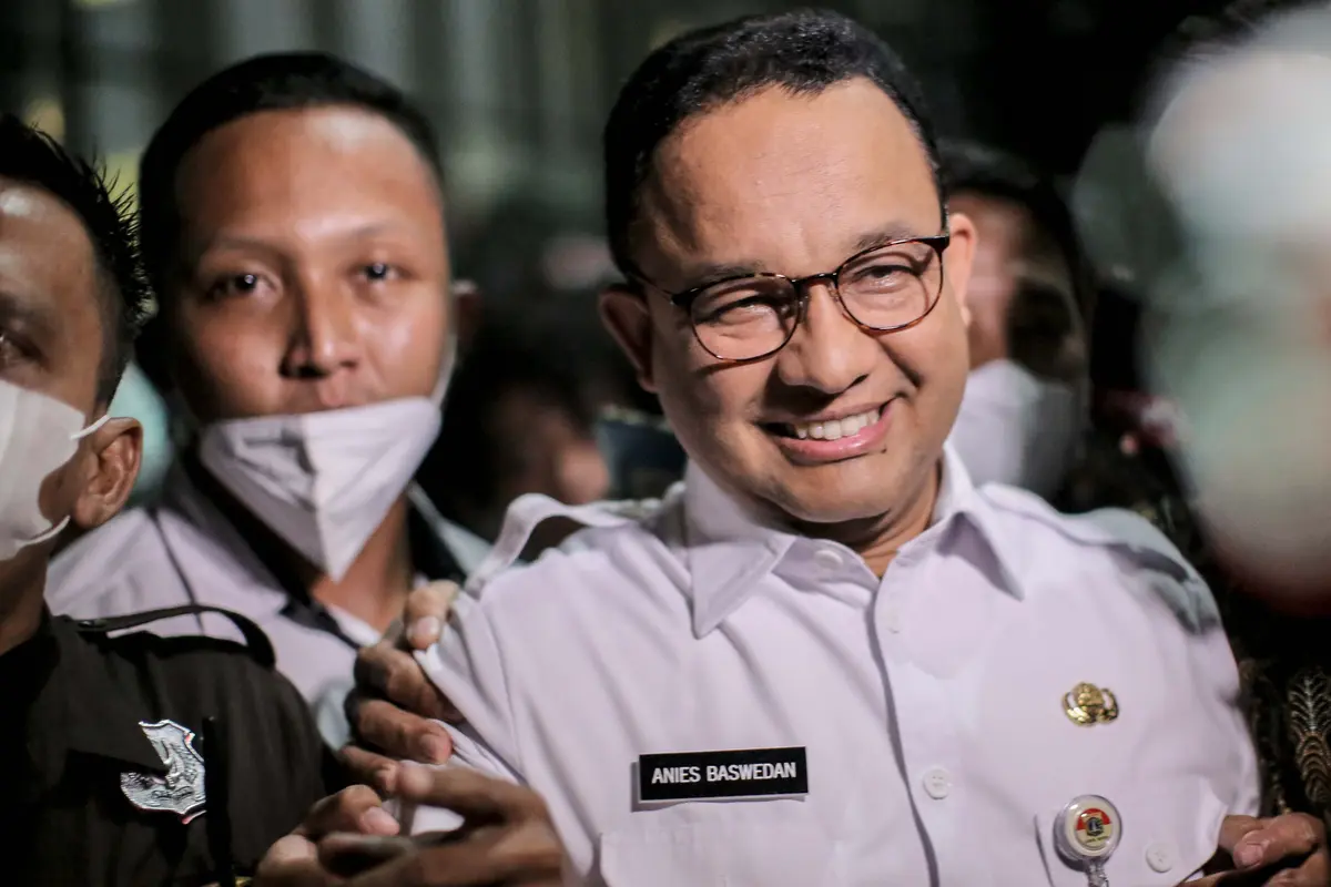 Ekspresi Anies Baswedan Usai 11 Jam Diperiksa KPK