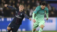 Marco Verratti Nilai Lionel Messi Disayang Wasit
