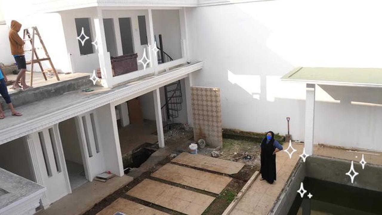 Hampir Selesai Dibangun, Ini 7 Potret Rumah Baru Rizky Nazar yang Bernuansa Putih