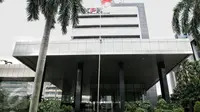 Bagian depan Gedung KPK (Liputan6.com/Faizal Fanani)