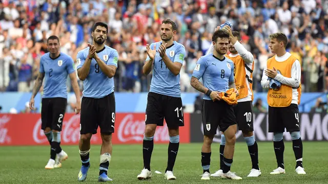 FOTO: Singkirkan Uruguay, Prancis Melangkah ke Semifinal