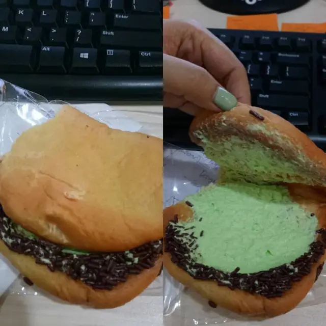 6 Ekspektasi vs Realita Roti dengan Isian Ini Bikin Tepuk Jidat