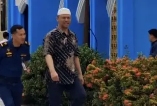 Napi yang Kepergok Nongkrong di Kedai Kopi, Supriadi (AntaraNews)