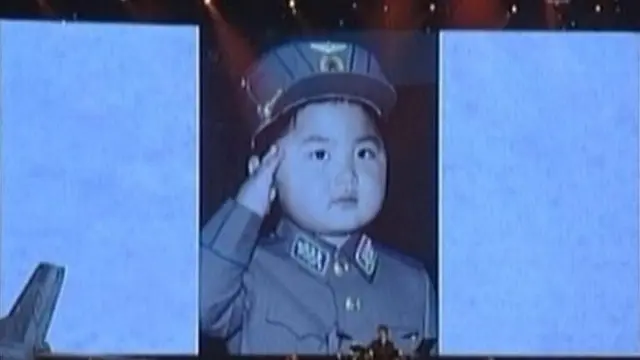 Foto Kanak-kanak Kim Jong-un