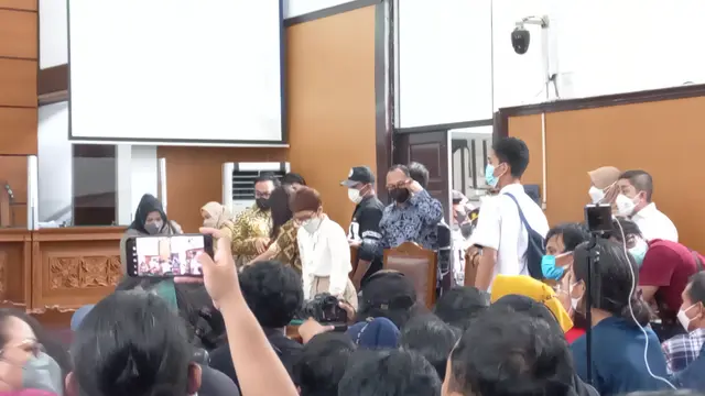 Situasi Sidang Perdana Ferdy Sambo Cs di Pengadilan Negeri Jakarta Selatan