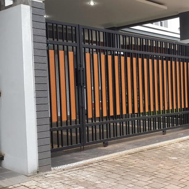 model pintu pagar minimalis terbaru
