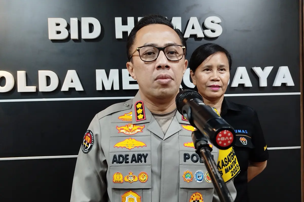 Kepala Bidang Hubungan Masyarakat (Kabid Humas) Kepolisian Daerah Metropolitan Jakarta Raya (Polda Metro Jaya) Komisaris Besar (Kombes) Ade Ary Syam Indradi. (Liputan6.com/Ady Anugrahadi)