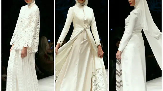 [Bintang] Elegan dengan balutan putih modest wear