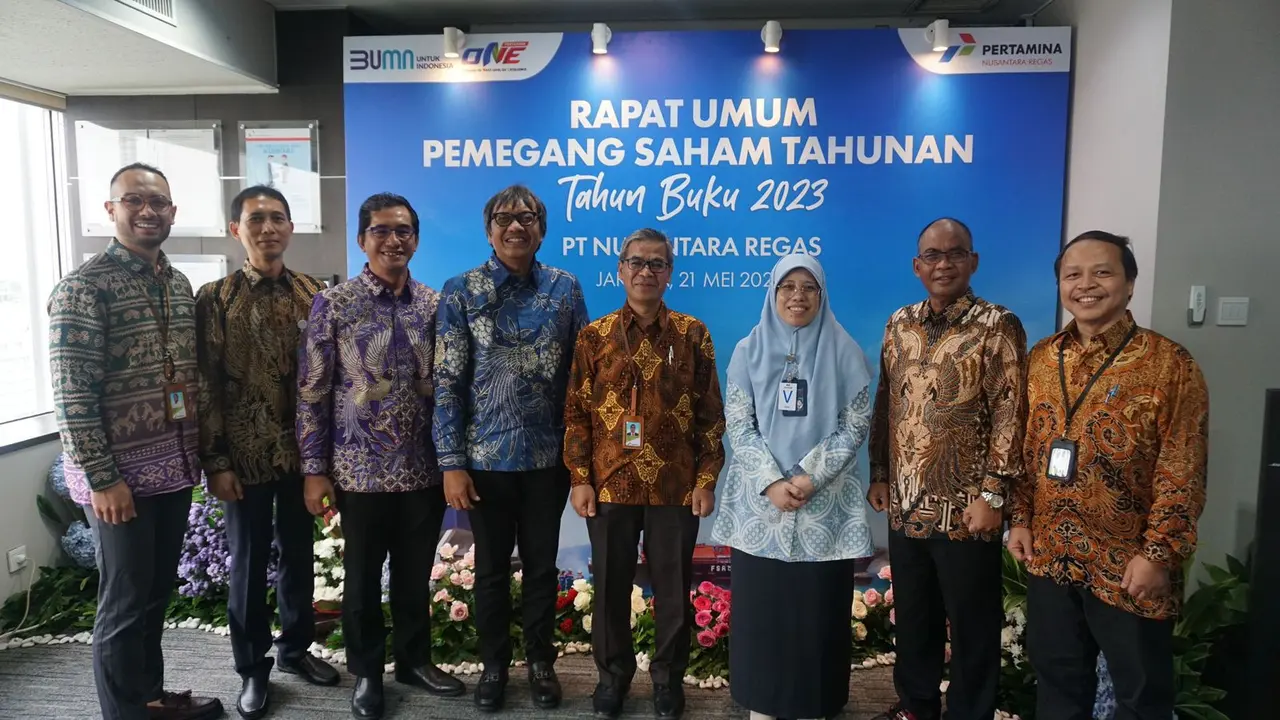 PT Nusantara Regas menggelar Rapat Umum Pemegang Saham (RUPS) Tahun Buku 2023 di Jakarta
