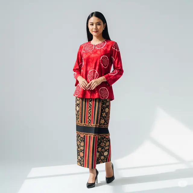 7 Model Batik Jumputan Modern untuk OOTD Stylish dan Elegan