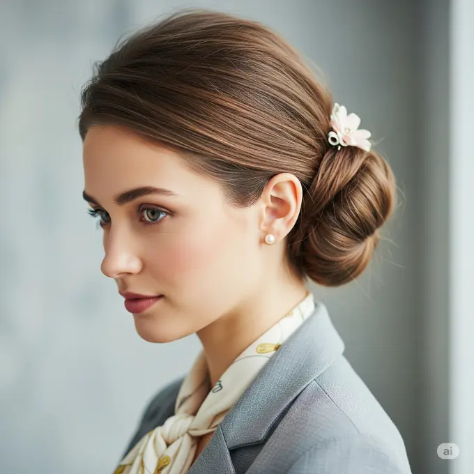 6 Model Sanggul Modern Rambut Pendek Tren 2025