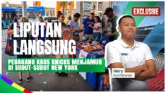 EKSKLUSIF: Euforia Juara Menggema! Pedagang Kaus Knicks Menjamur di Sudut-Sudut New York