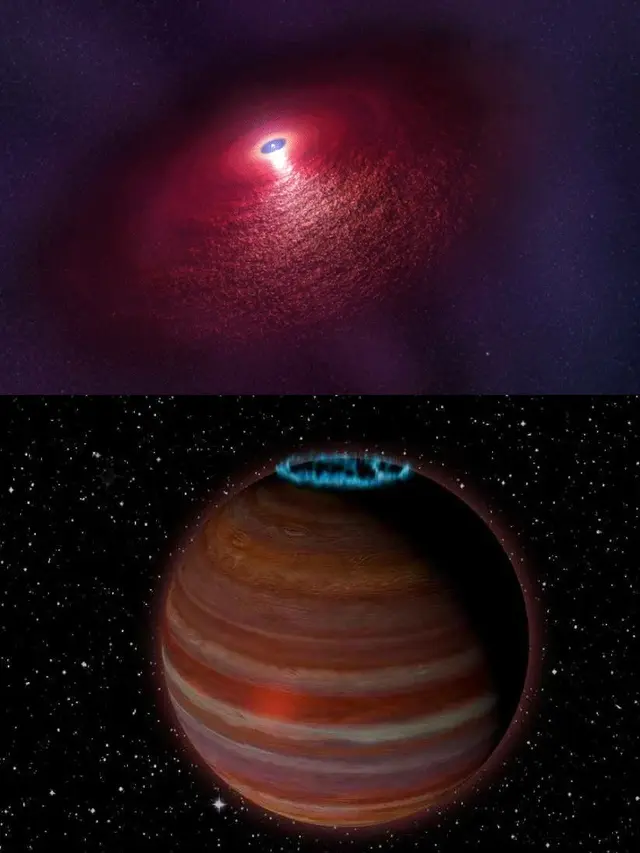 Aliran Inframerah dari Luar Angkasa dan Planet Liar dengan Auroras