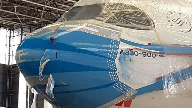 Garuda Indonesia meluncurkan livery khusus yang menampilkan visual masker pada bagian depan (hidung) pesawat Airbus A330-900 Neo yang merupakan livery masker pesawat pertama yang ada di Indonesia.