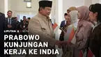Presiden Prabowo Subianto tiba di India untuk menghadiri Konferensi Tingkat Tinggi BRICS 2026.