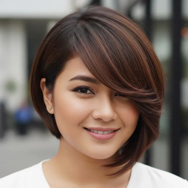 9 Model Potongan Rambut Wanita untuk Wajah Bulat 2026, Tampil Tirus dan Memukau