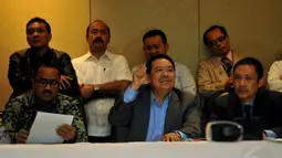 Mereka menentang langkah DPR dan pemerintah yang tetap ngotot ingin membahas dan mengesahkan Rancangan Undang-Undang (Advokat) di akhir masa jabatannya, Jakarta, (10/9/14). (Liputan6.com/Johan Tallo)