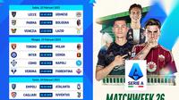 Dapatkan jadwal dan link siaran langsung Serie A 2024/25 pada matchweek ke 26 di Vidio. Saksikan aksi para pemain Serie A dan dukung tim jagoan kalian hanya di layanan OTT Vidio. (sum. doc. vidio.com)