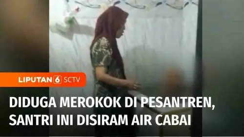 VIDEO: Santri Cilik di Aceh Disiram Air Cabai, Keluarga Lapor Polisi