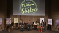 Menjadi Manusia dengan Sastra Bareng Budi Darma dan Seno Gumira