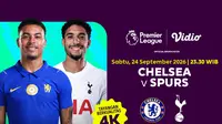 Liga Inggris 2026/27 - Chelsea vs Spurs: Duel Panas London di Matchweek 8, Siaran 4K Hanya di Vidio