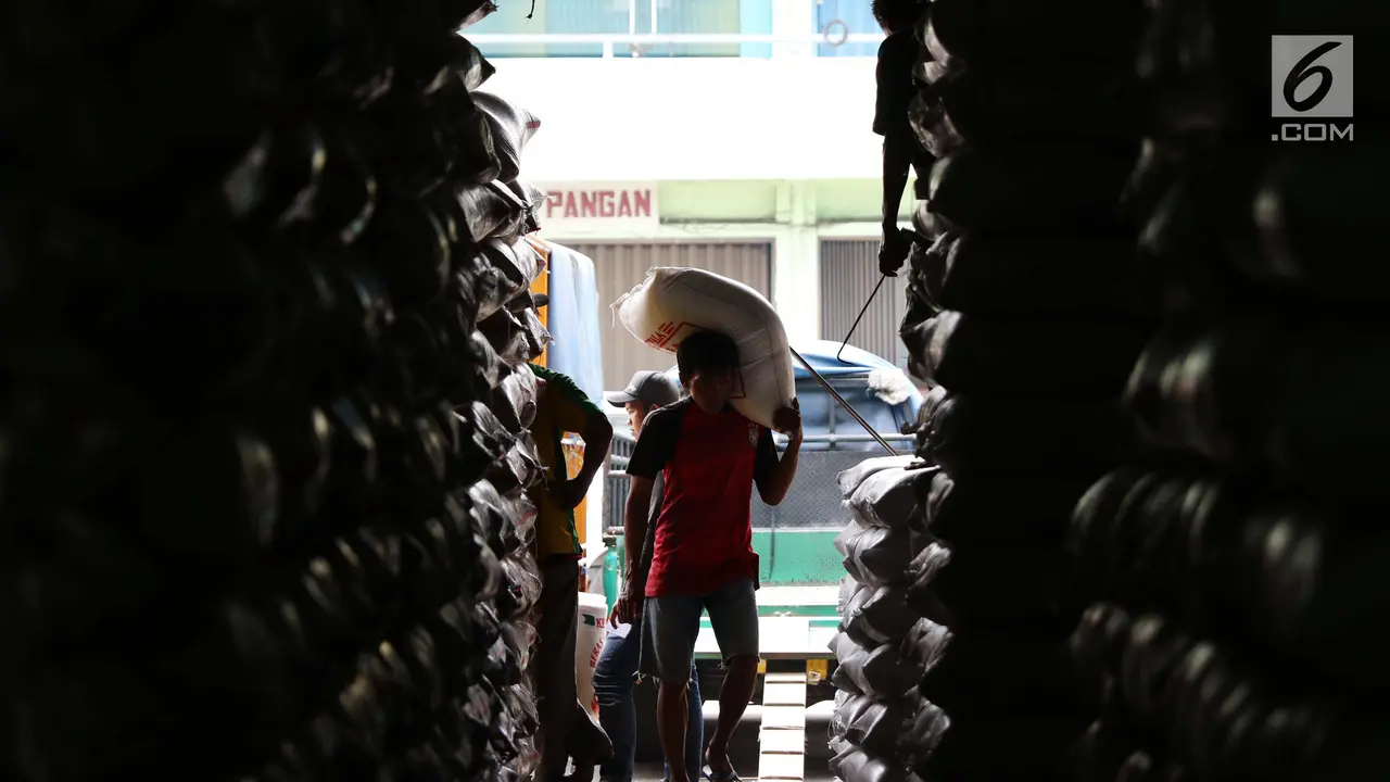 Harga Beras di Pasar Induk Cipinang