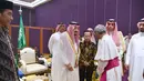 Raja Salman bertemu tokoh-tokoh agama Indonesia, Jakarta, Jumat (3/3). Raja Salman ditemani Jokowi akan berdialog dengan tokoh lintas agama di Indonesia). (Biro Pers Setpres/Laily Rachev)