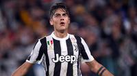 3. Paulo Dybala (Juventus) - 12 Gol (1 Penalti). (AFP/Filippo Monteforte)