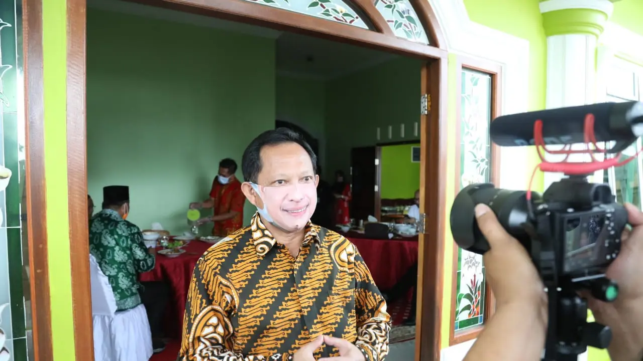 Menteri Dalam Negeri (Mendagri) Tito Karnavian di Kepulauan Anambas, Kamis (4/6/2020). (dok Kemendagri)