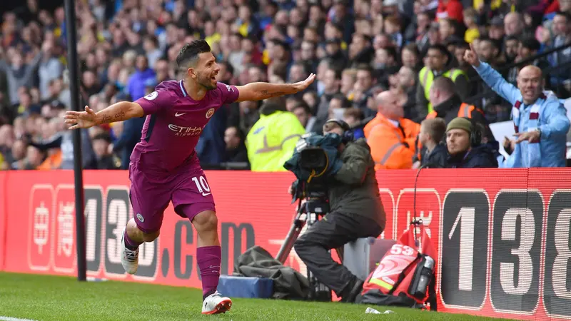 Manchester United, Sergio Aguero, Pencetak Gol Kemenangan