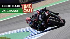 Berita video Time Out kali ini tentang Johann Zarco yang berpeluang bisa terus lebih baik dari Valentino Rossi di klasemen MotoGP 2018.
