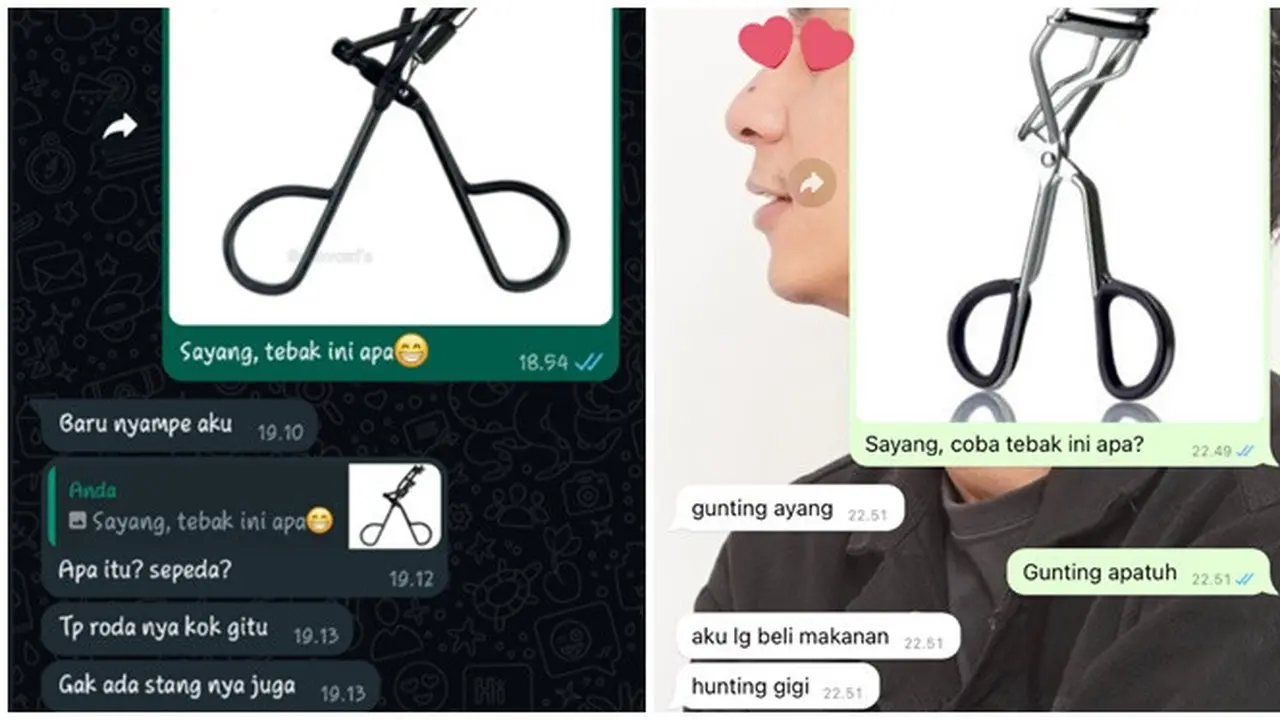 6 Chat Jawaban Cowok Ketika Ditanya Soal Penjepit Bulu Mata Ini Kocak