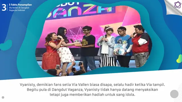 [Bintang] 5 Fakta Penampilan Via Vallen di Dangdut Vaganza Indosiar