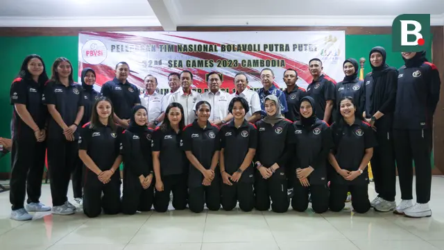 Pelepasan Timnas Voli Indonesia untuk SEA Games 2023 Kambojo