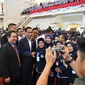 Presiden Jokowi memberikan kuliah umum di Universitas PGRI Adi Buana (UNIPA) Surabaya pada Kamis (6/9/2018). (Setpres)