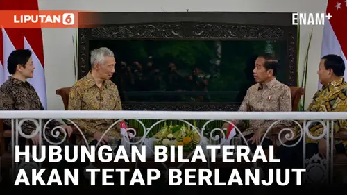 VIDEO: Pertemuan Terakhir PM Lee Hsien Loong dan Presiden Jokowi Ditengah akan Berakhirnya Masa Jabatan Keduanya
