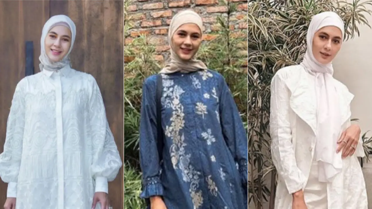 Gaya Modis Paula Verhoeven Kenakan Hijab